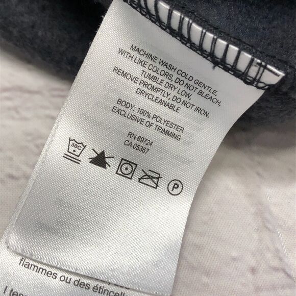 Columbia Women Full Zip Fleece Polyester Sweatshirt Size Small Black B289 -27 - Picture 8 of 14